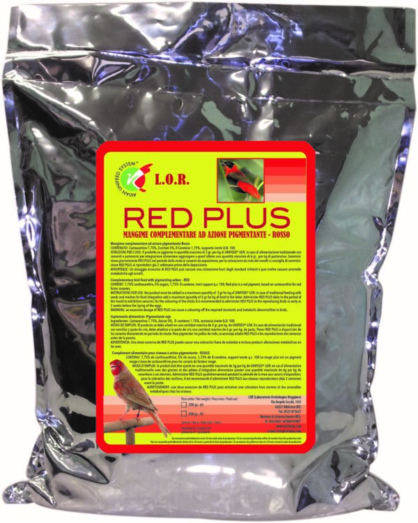 Red Plus Pigmentante rojo